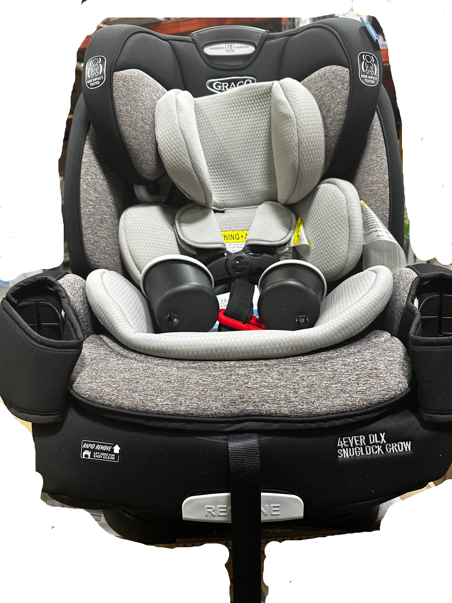 Graco 4Ever DLX SnugLock Grow 4-in-1 Car Seat, Henry