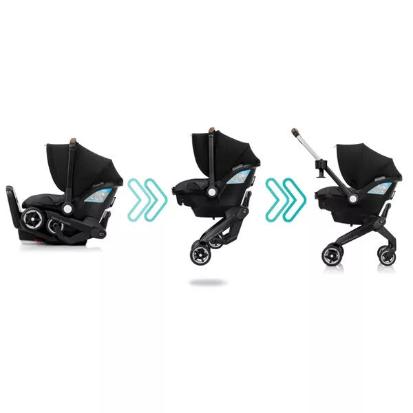 Evenflo Shyft DualRide Travel System BOONE GRAY NEW