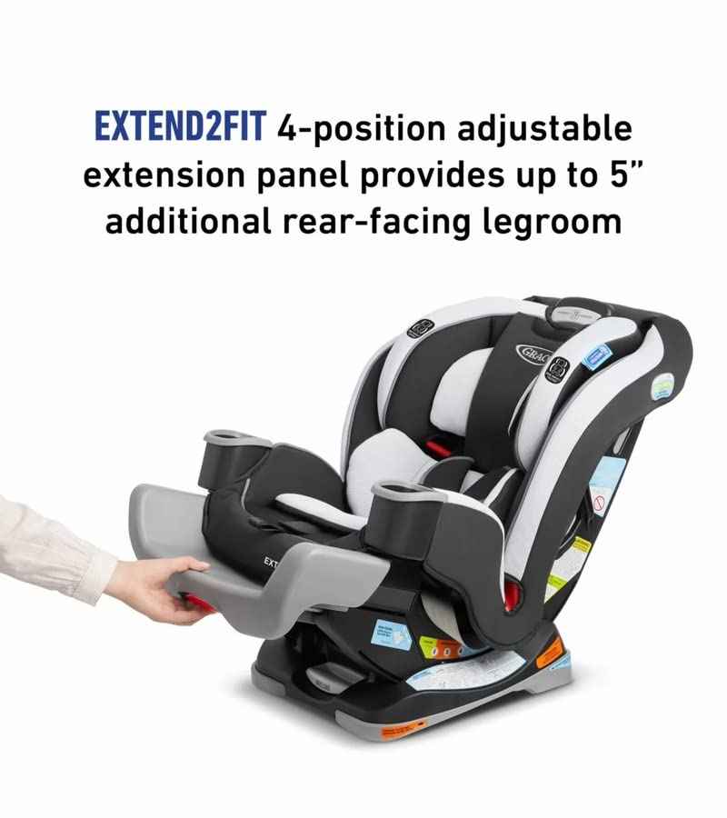 Graco Extend2Fit 3-in-1 Car Seat, Hamilton (05/2022)