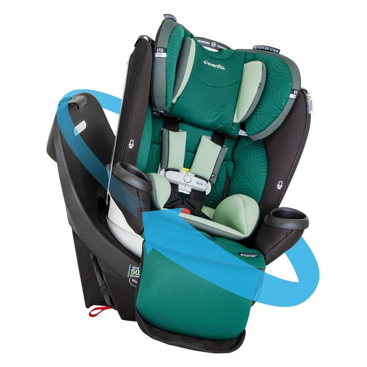 Evenflo Gold Revolve360 Extend All-in-One Rotational Car Seat (Emerald Green)