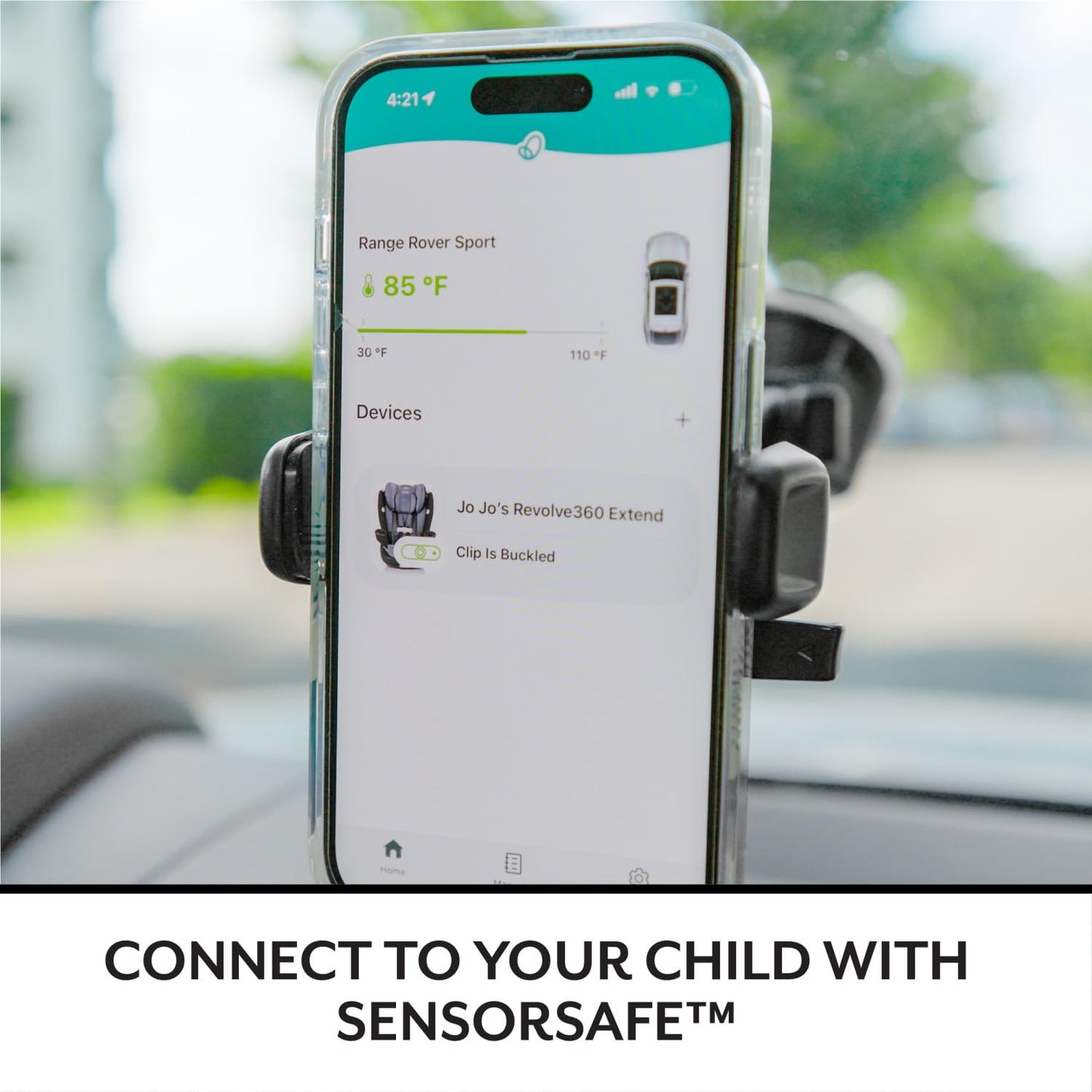Evenflo Gold Revolve360 Extend with SensorSafe (moonstone grey)