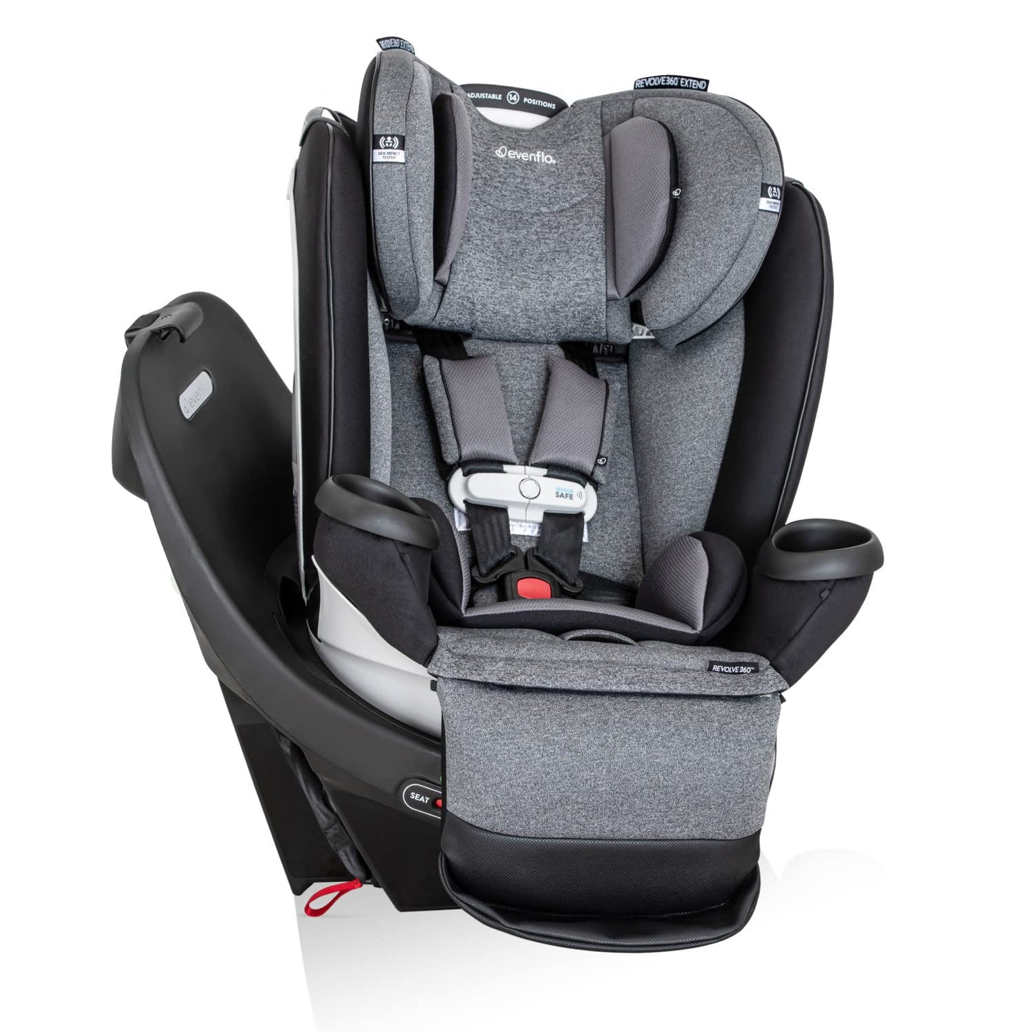 Evenflo Gold Revolve360 Extend with SensorSafe (moonstone grey)