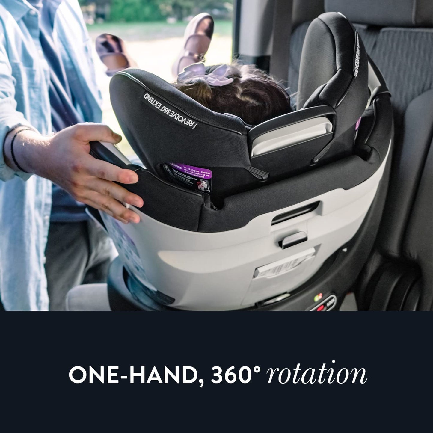 Evenflo Gold Revolve360 Extend with SensorSafe (moonstone grey)