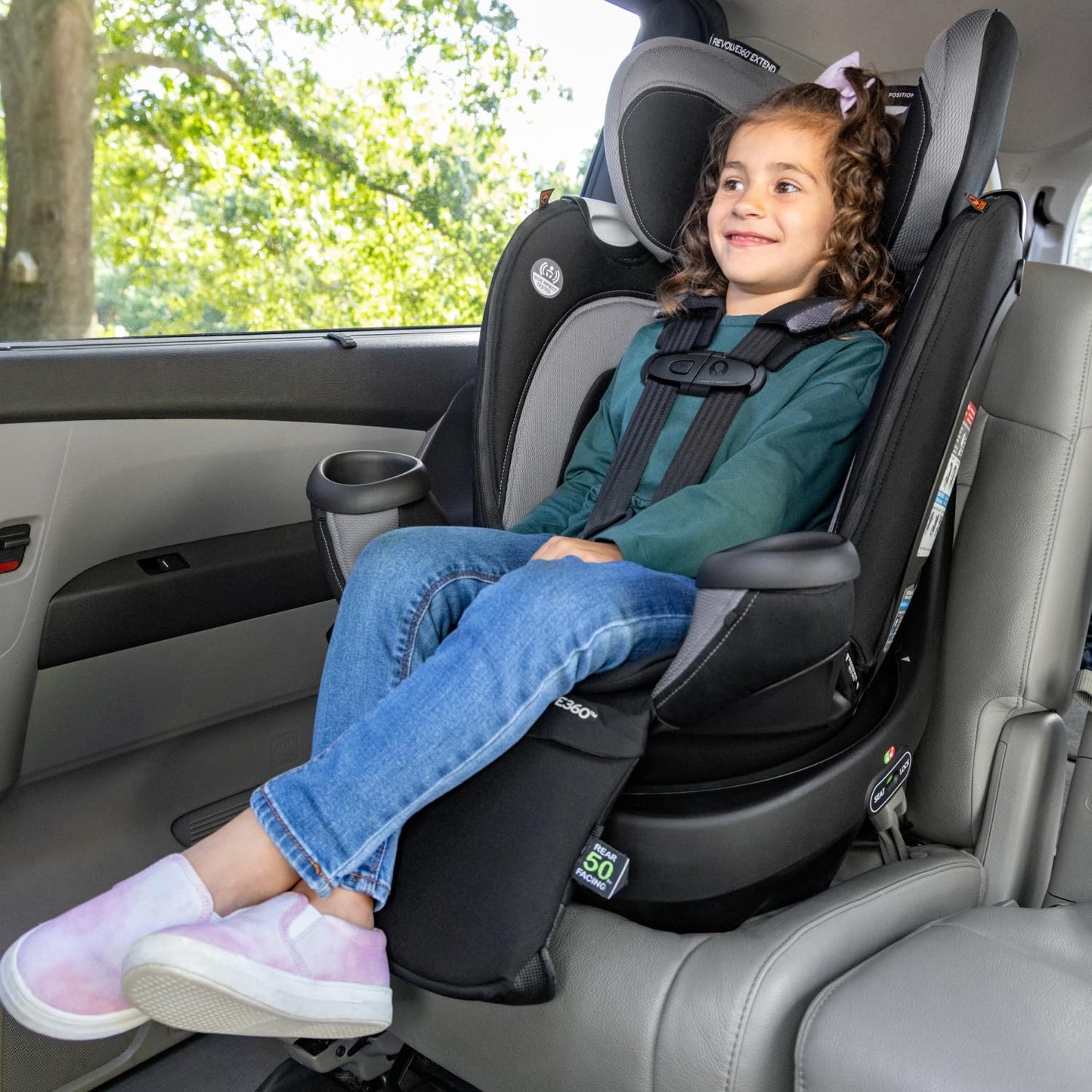 Evenflo Revolve360 Extend, (revere gray)