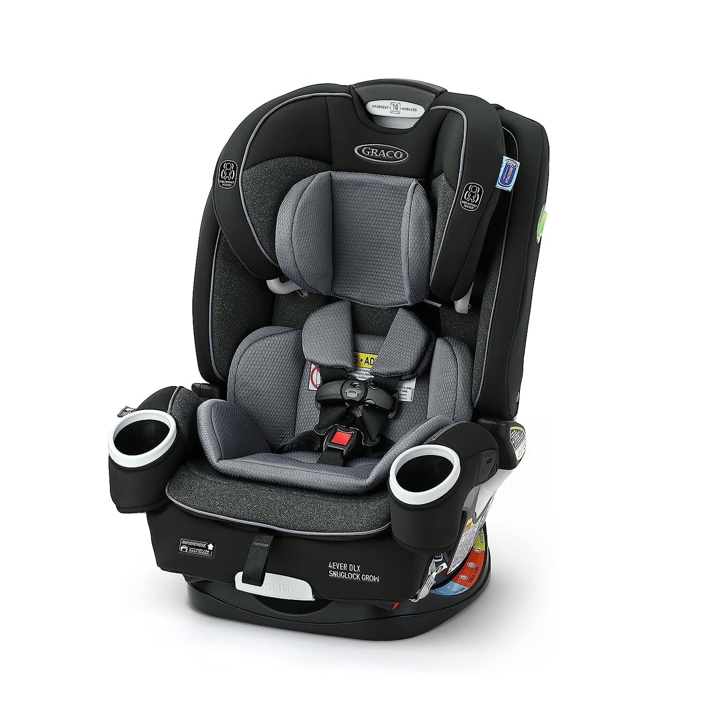 Graco 4EVER DLX SnugLock Grow 4-in-1 Convertible Car Seat - Richland (2022)