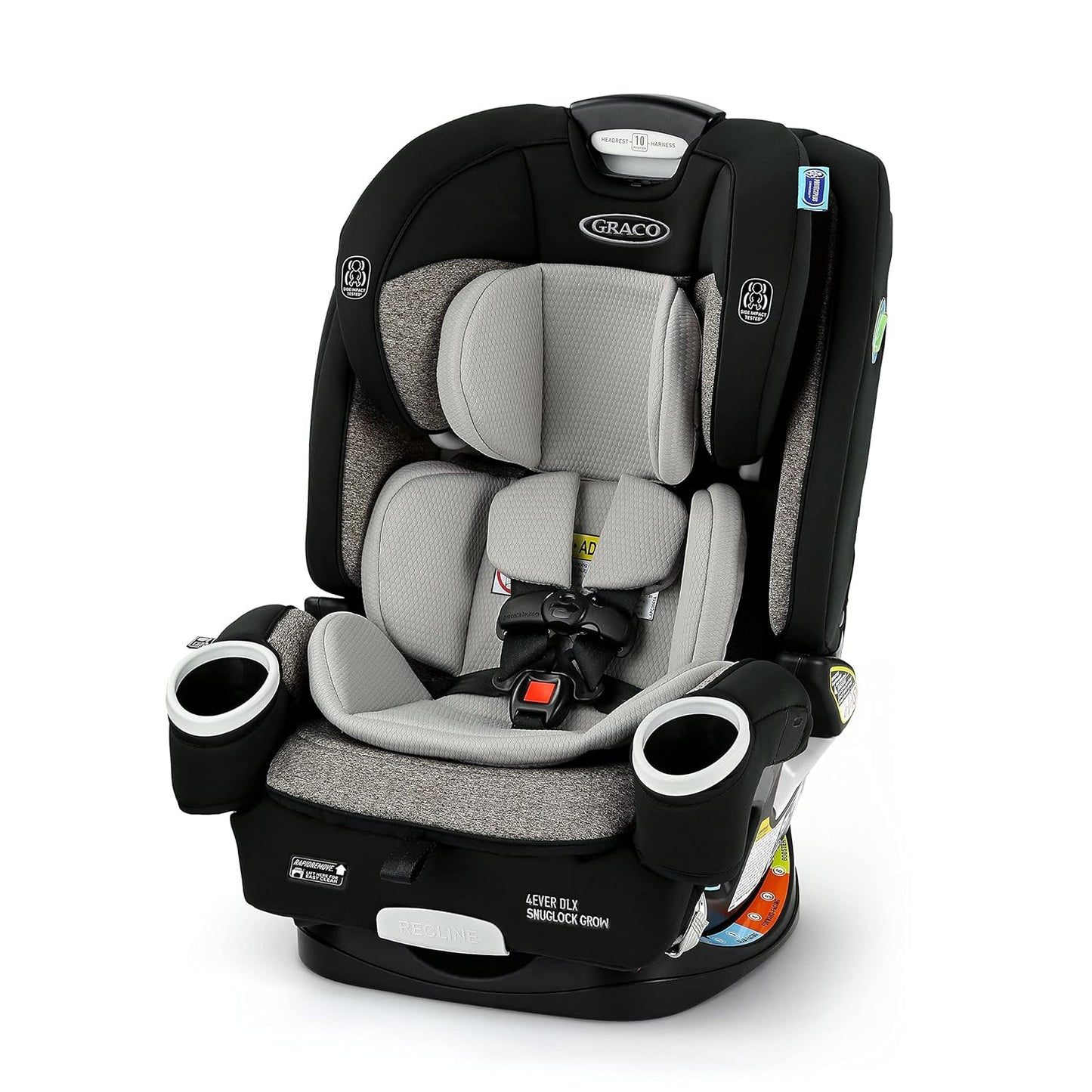 Graco 4Ever DLX SnugLock Grow 4-in-1 Car Seat, Henry