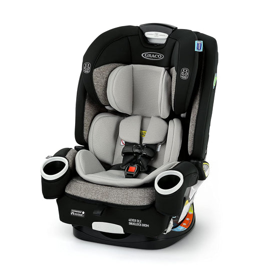 Graco 4Ever DLX SnugLock Grow 4-in-1 Car Seat Featuring Easy Installation and Expandable Backrest, Henry (05/2022)