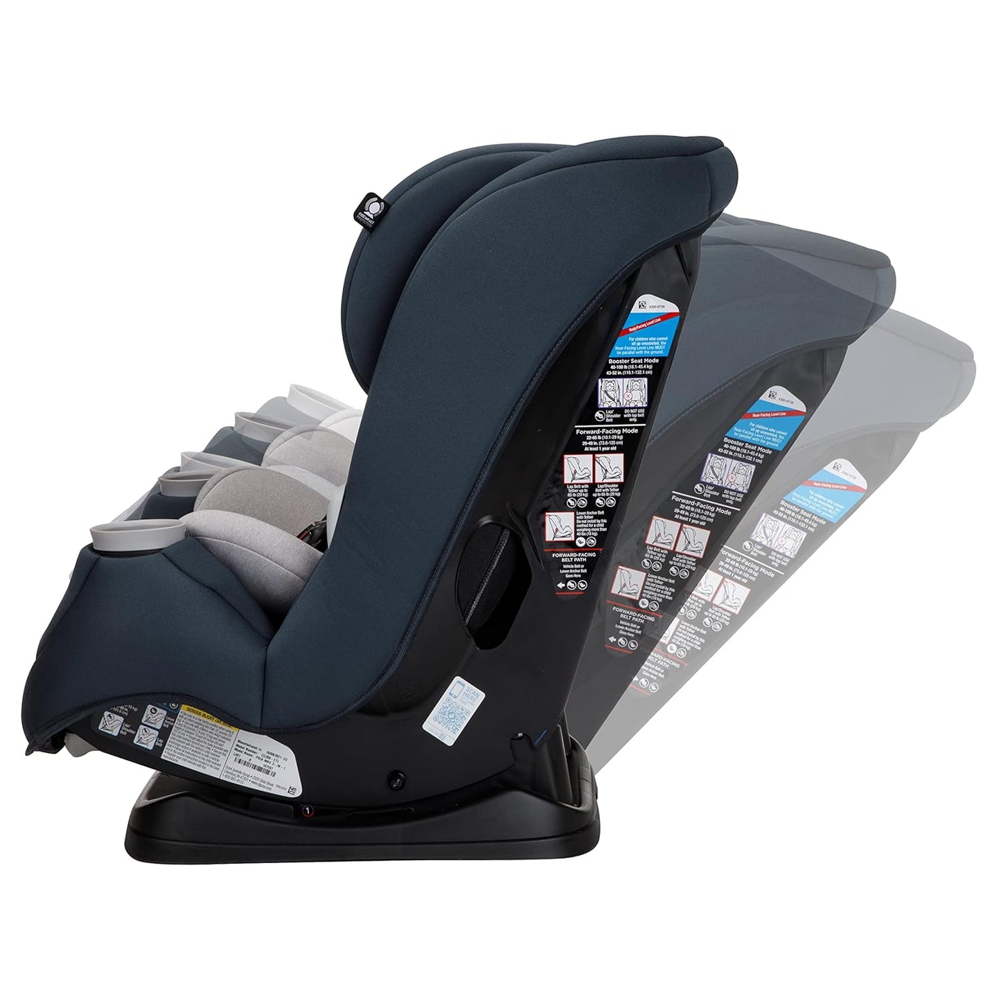 Maxi-Cosi Pria Max All-in-One Convertible Car Seat, Pure COSI, Essential Graphite