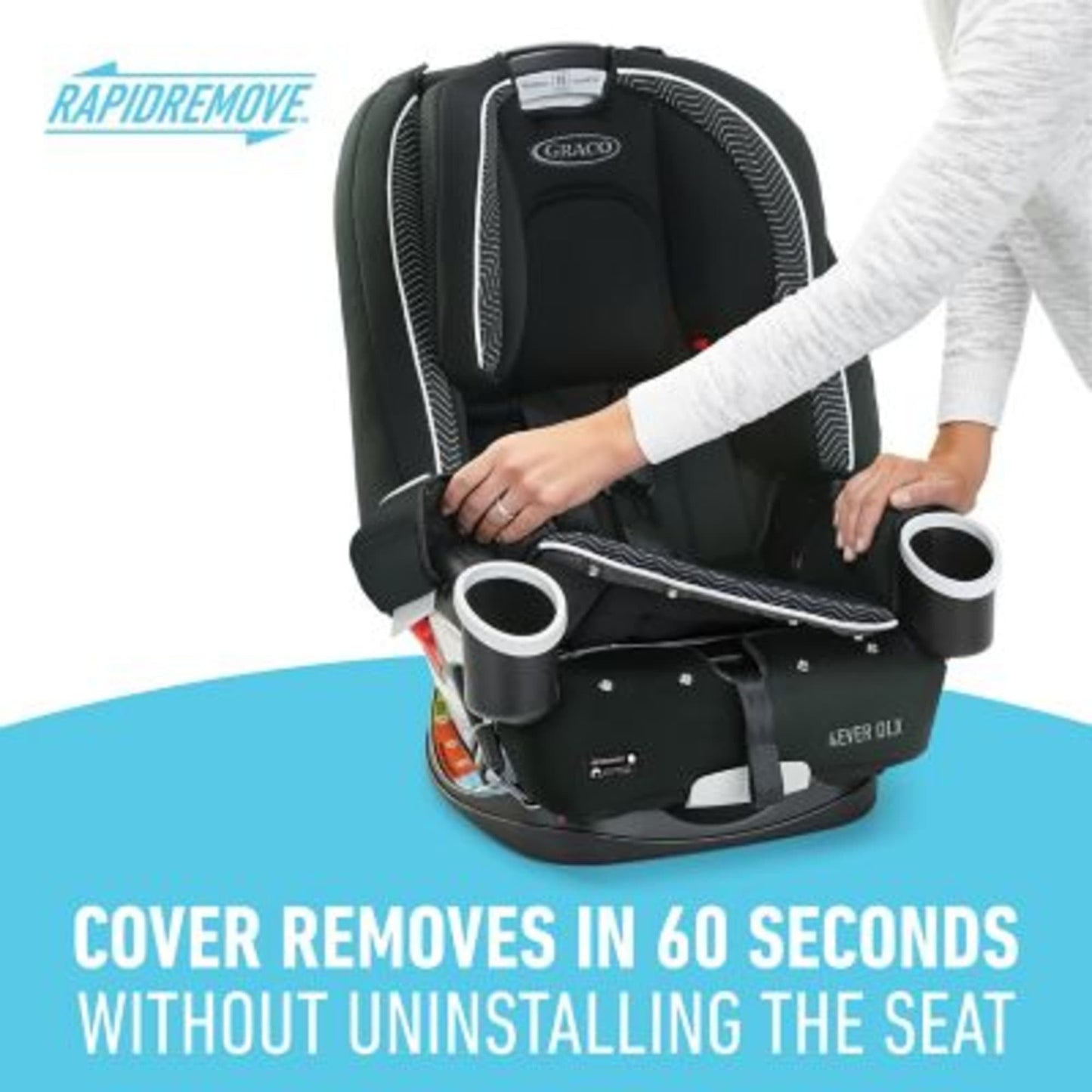 Graco 4Ever DLX 4-in-1 Convertible Car Seat, Zagg 2022