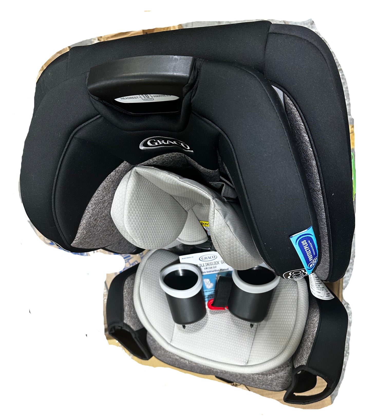 Graco 4Ever DLX SnugLock Grow 4-in-1 Car Seat, Henry