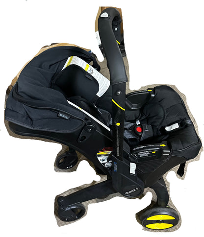 Doona Infant Car Seat & Latch Base – Car Seat to Stroller – Midnight Edition (08/22)
