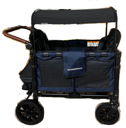 Wonderfold Wagon W4 Luxe Quad Stroller Wagon (4 Seater) - Noble Navy