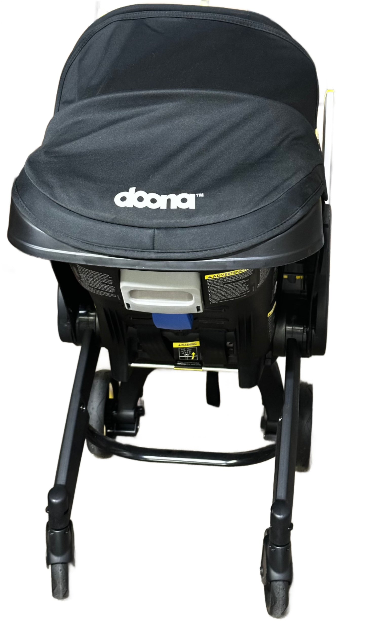 Doona Infant Car Seat & Latch Base, Rear Facing, Car Seat to Stroller in Seconds, Nitro Black 2024