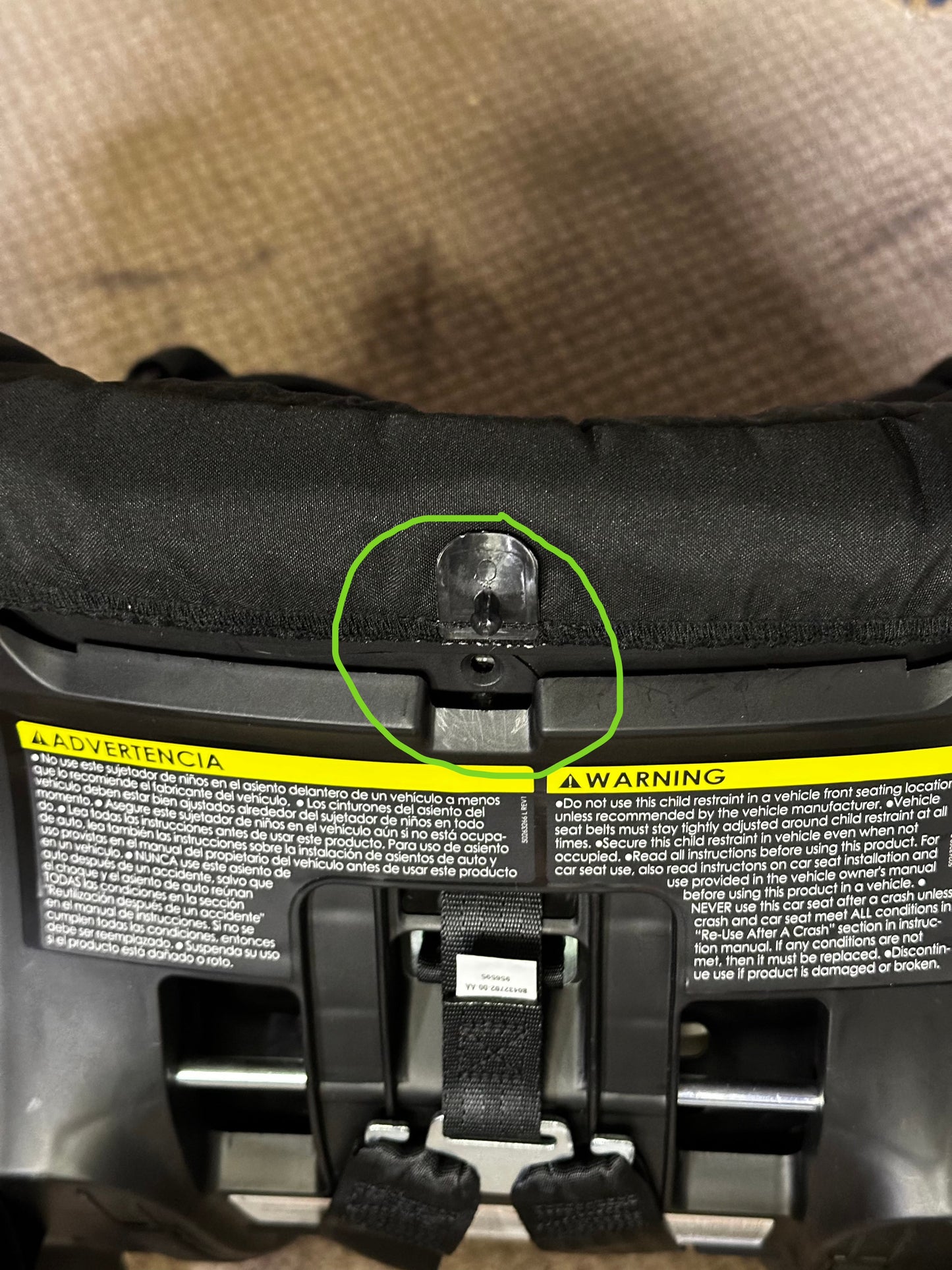 Doona Infant Car Seat & Latch Base, Rear Facing, Car Seat to Stroller in Seconds, Nitro Black 2024