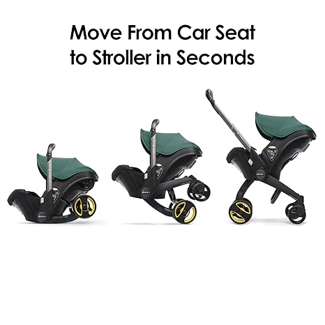 Doona Car Seat & Stroller, Racing Green - All-in-One Travel System (2024)