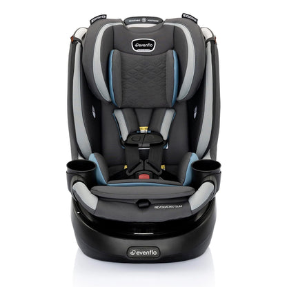 Evenflo Revolve360 Slim 2-in-1 Car Seat (Stow Blue) NEW in DAMAGED BOXED