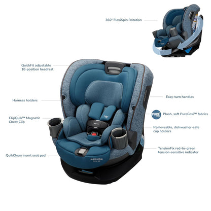 Maxi-Cosi Emme 360 Car Seat Pacific Wonder (NEW IN DAMAGED BOX)