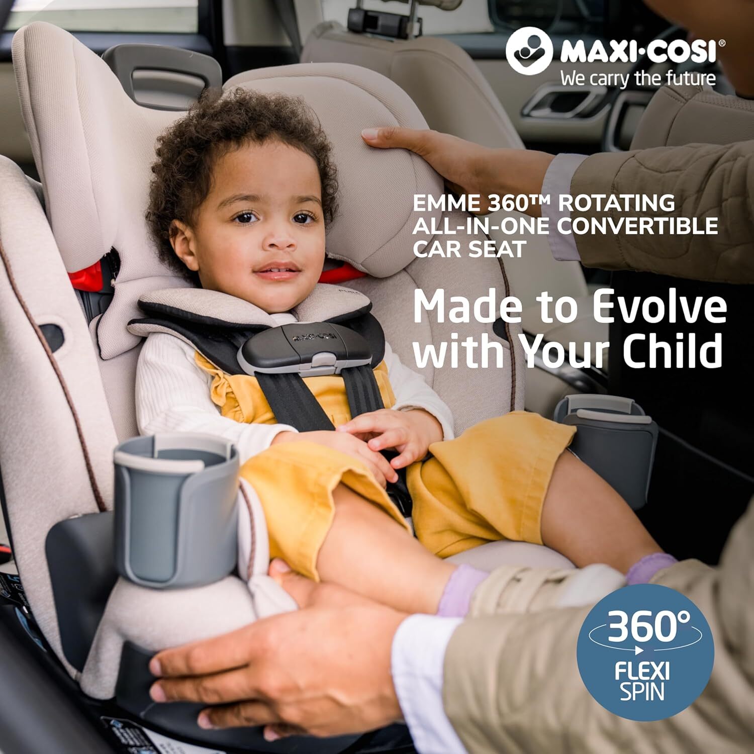 Maxi-Cosi Emme 360 Car Seat Pacific Wonder (NEW IN DAMAGED BOX)