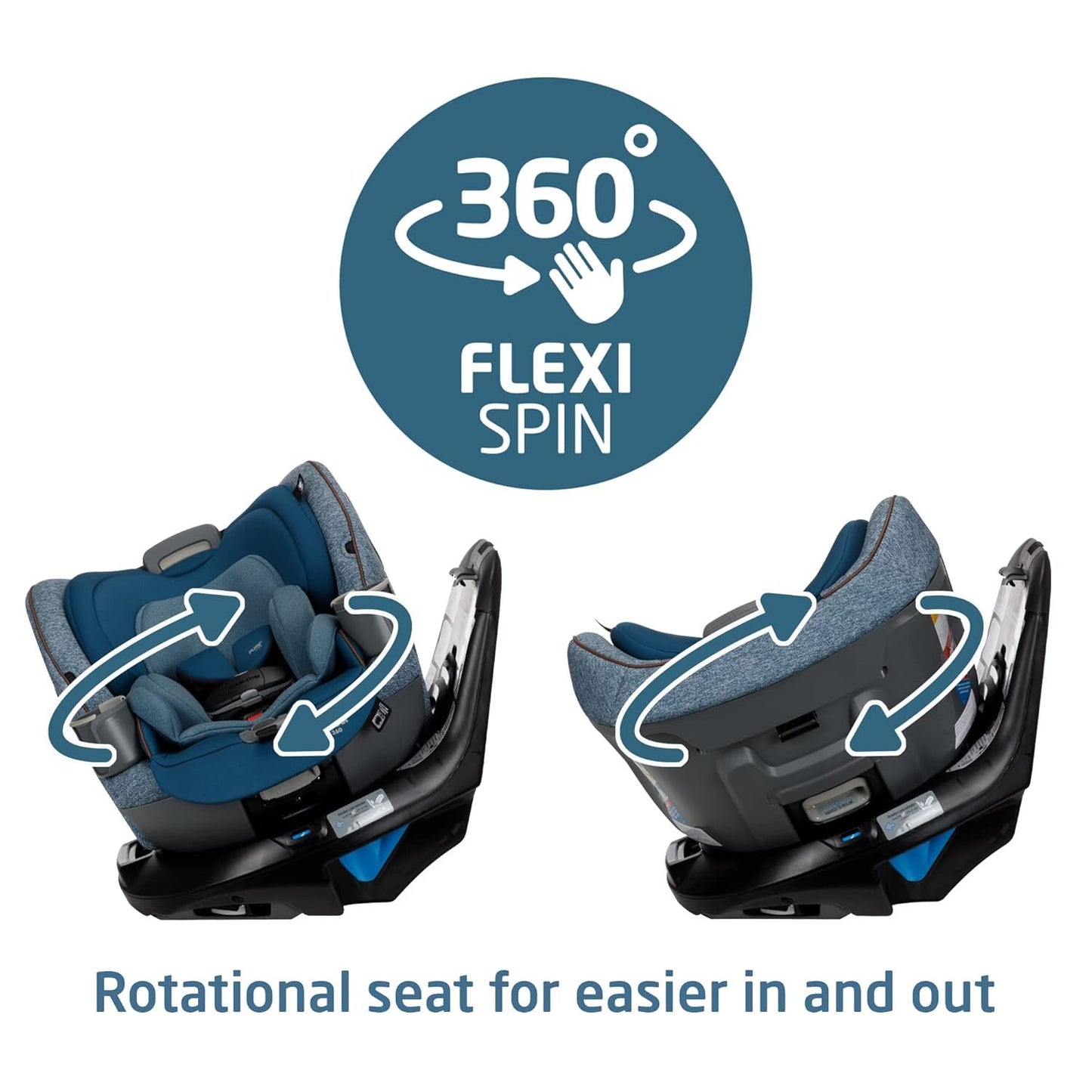 Maxi-Cosi Emme 360 Car Seat Pacific Wonder (NEW IN DAMAGED BOX)