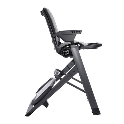 Baby Jogger City Bistro High Chair, Slim Foldable Compact Design, Super Compact Free-Standing Easy Fold, 4 Height Positions, Highchair for Baby with Dishwasher-Safe Tray, Graphite