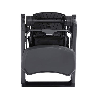 Baby Jogger City Bistro High Chair, Slim Foldable Compact Design, Super Compact Free-Standing Easy Fold, 4 Height Positions, Highchair for Baby with Dishwasher-Safe Tray, Graphite