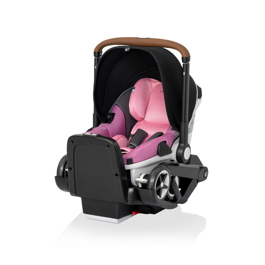Evenflo Shyft DualRide Travel System opal pink