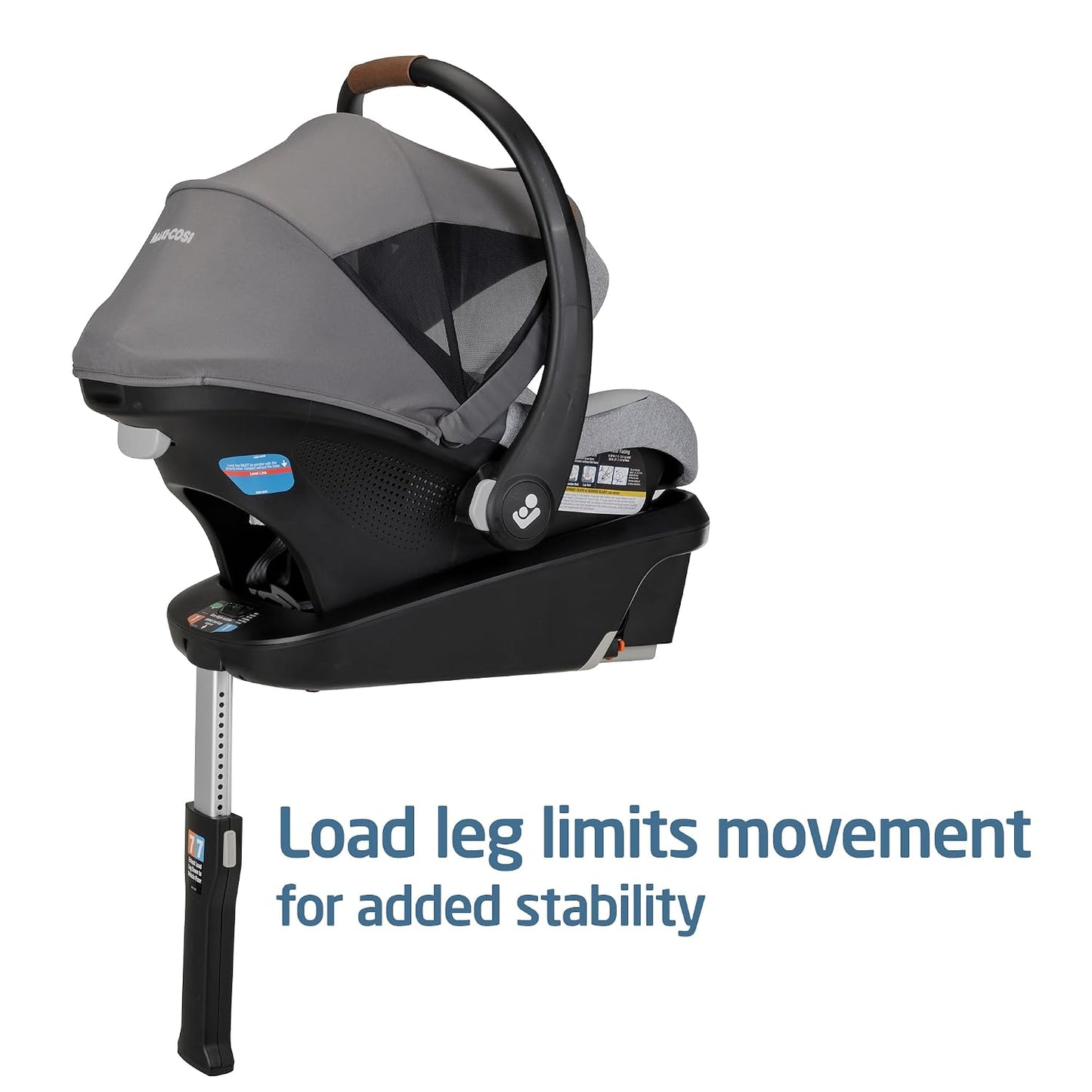 Maxi-Cosi Mico Luxe+ Baby Car Seat: Infant Car Seat with Base, urban wonder