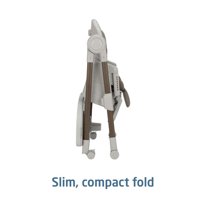 Maxi-Cosi Minla 6-in-1 Foldable High Chair, Classic Truffle (EcoCare Fabric)