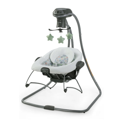 Graco Simple Sway 2-in-1 Baby Swing, Emersyn OPEN BOX