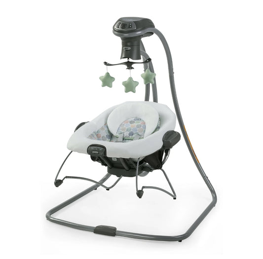 Graco Simple Sway 2-in-1 Baby Swing, Emersyn OPEN BOX