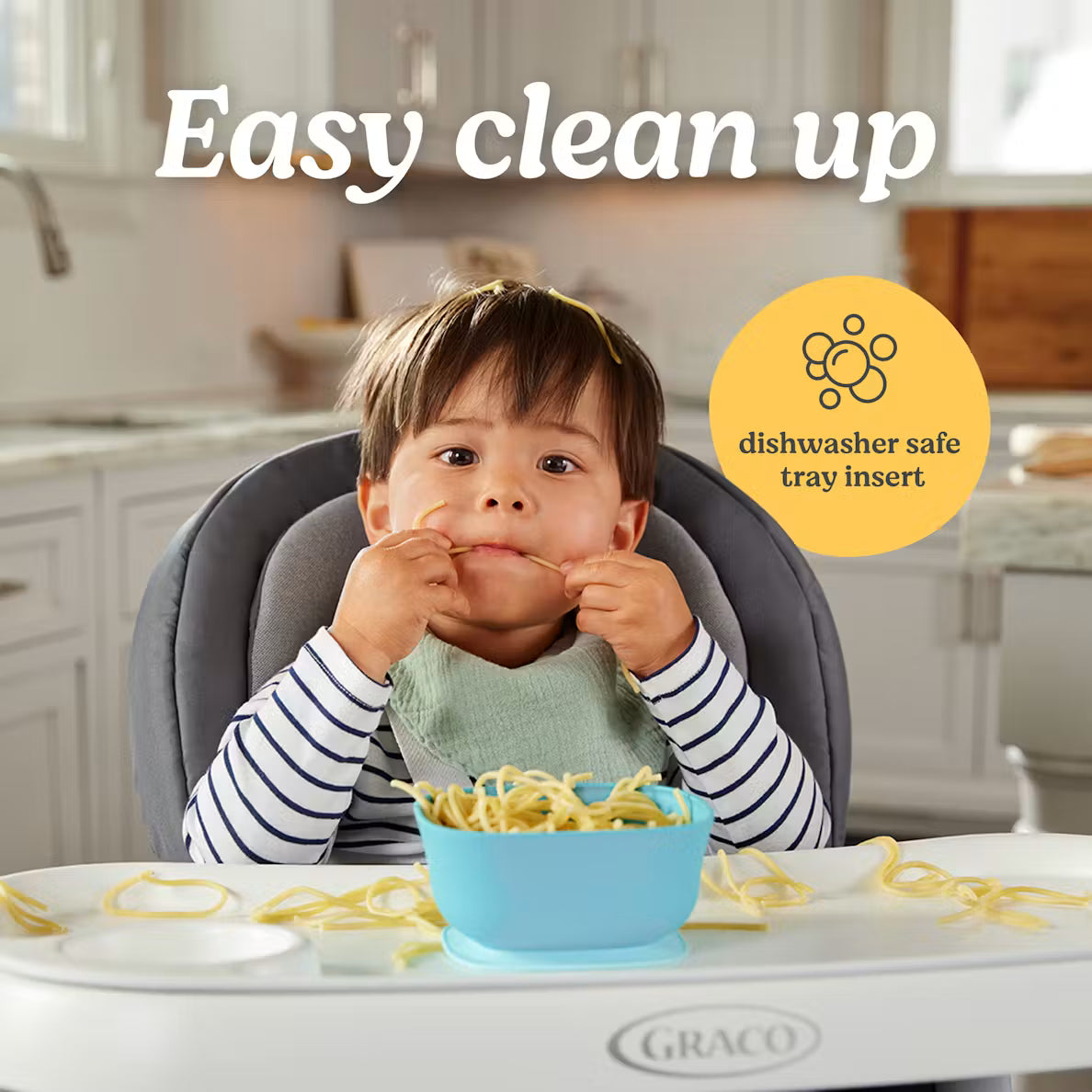 DuoDiner® DLX 6-in-1 Highchair Arlo (grey)