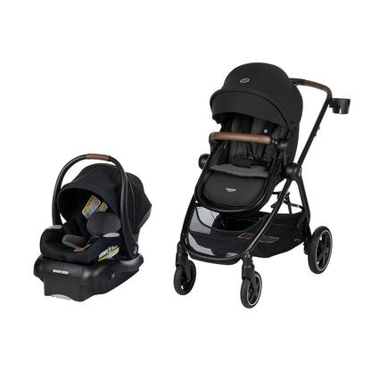 Maxi-Cosi Zelia Luxe 5-in-1 Modular Travel System in New Hope Black USED