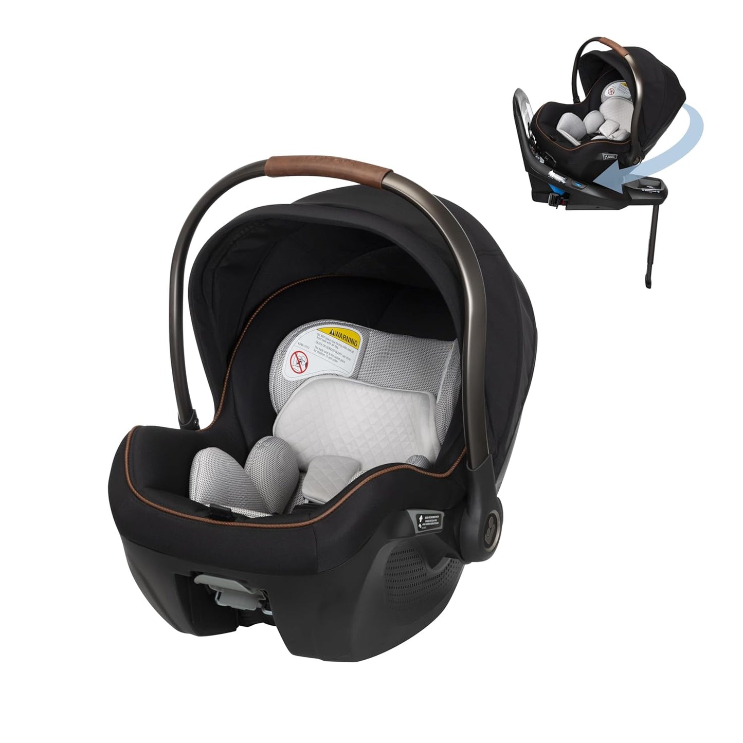 Maxi-COSI Peri 180 Rotating Infant Car Seat, Onyx Sand