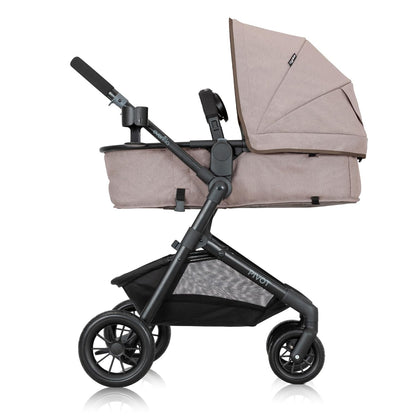 Evenflo Pivot Modular Travel System with LiteMax Preemie and Infant Car Seat (Desert Tan) (Copy)