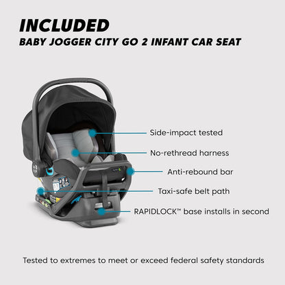 Baby Jogger City Mini GT2 All-Terrain Stroller, opulent Black (NEW)