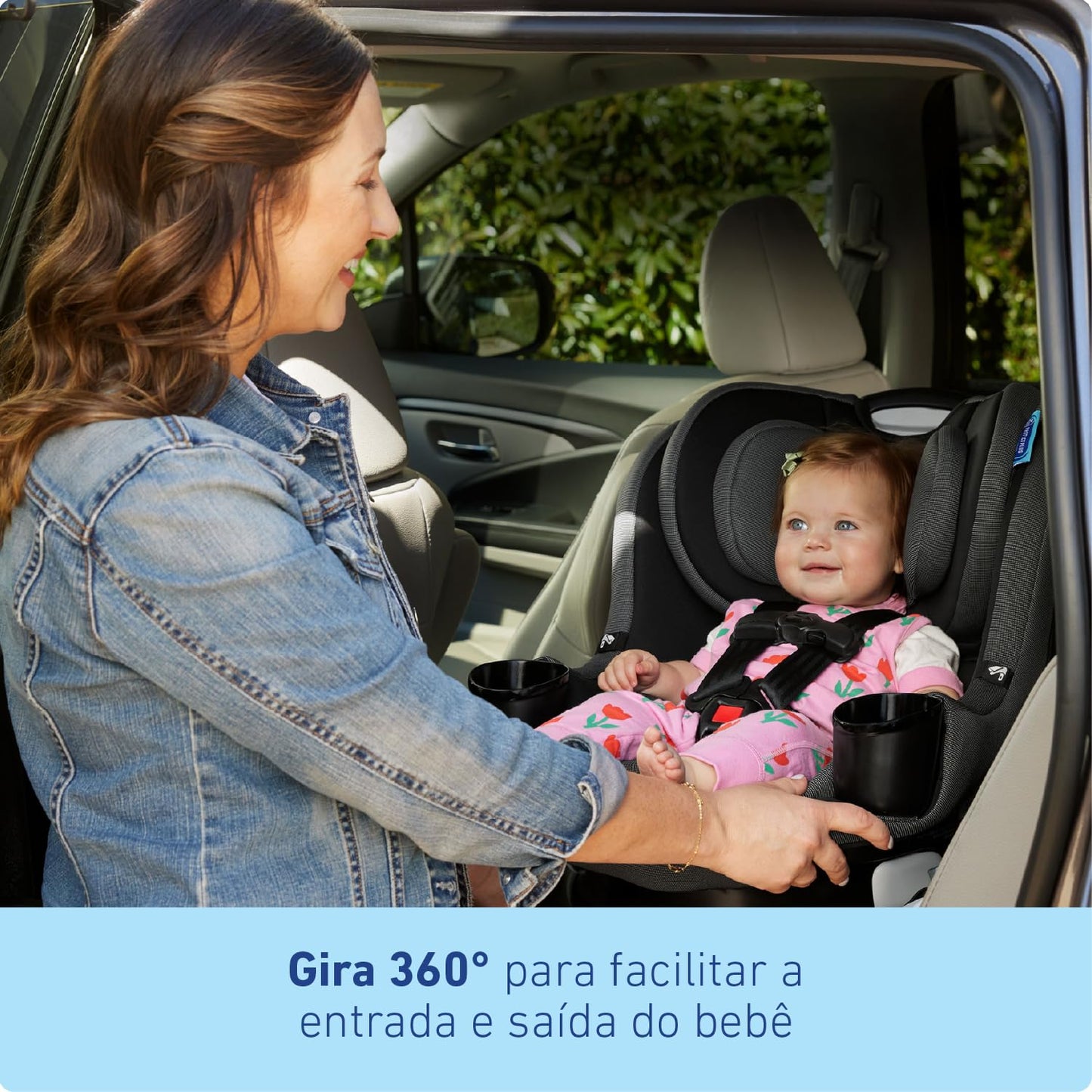 Graco EasyTurn 360 2-in-1 Convertible Car Seat, Cyran