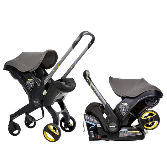 Doona Car Seat & Stroller, Greyhound All-in-One Travel System USED