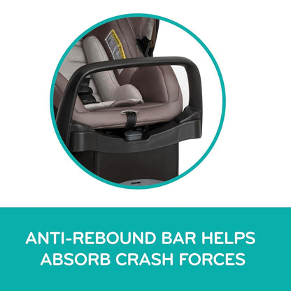 Evenflo Pivot Modular Travel System with LiteMax Preemie and Infant Car Seat (Desert Tan) (Copy)