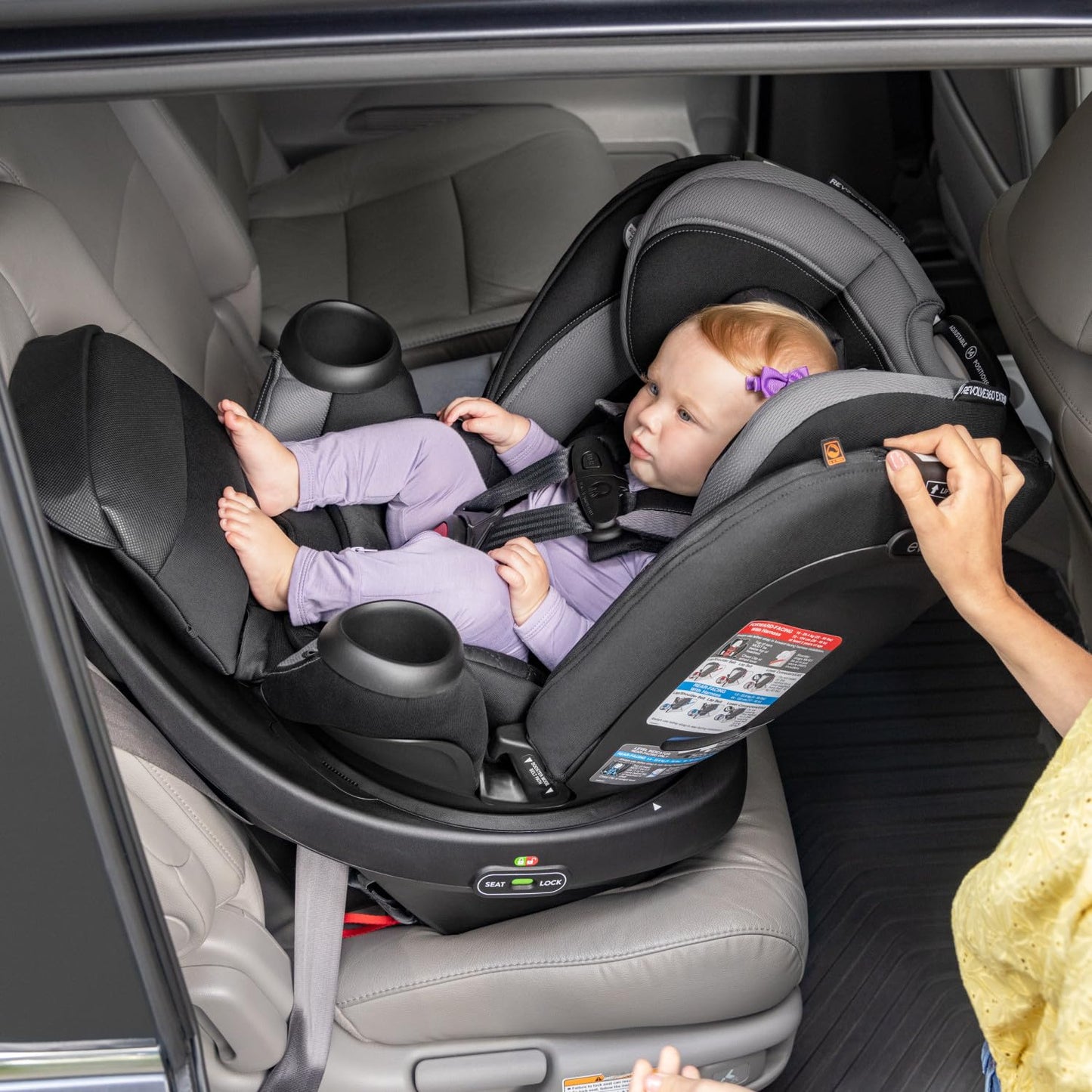 Evenflo Revolve360 Extend, (revere gray)