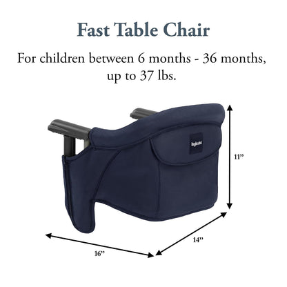 Inglesina Fast Kids Table Chair, fast tray NOT included, Navy (new)