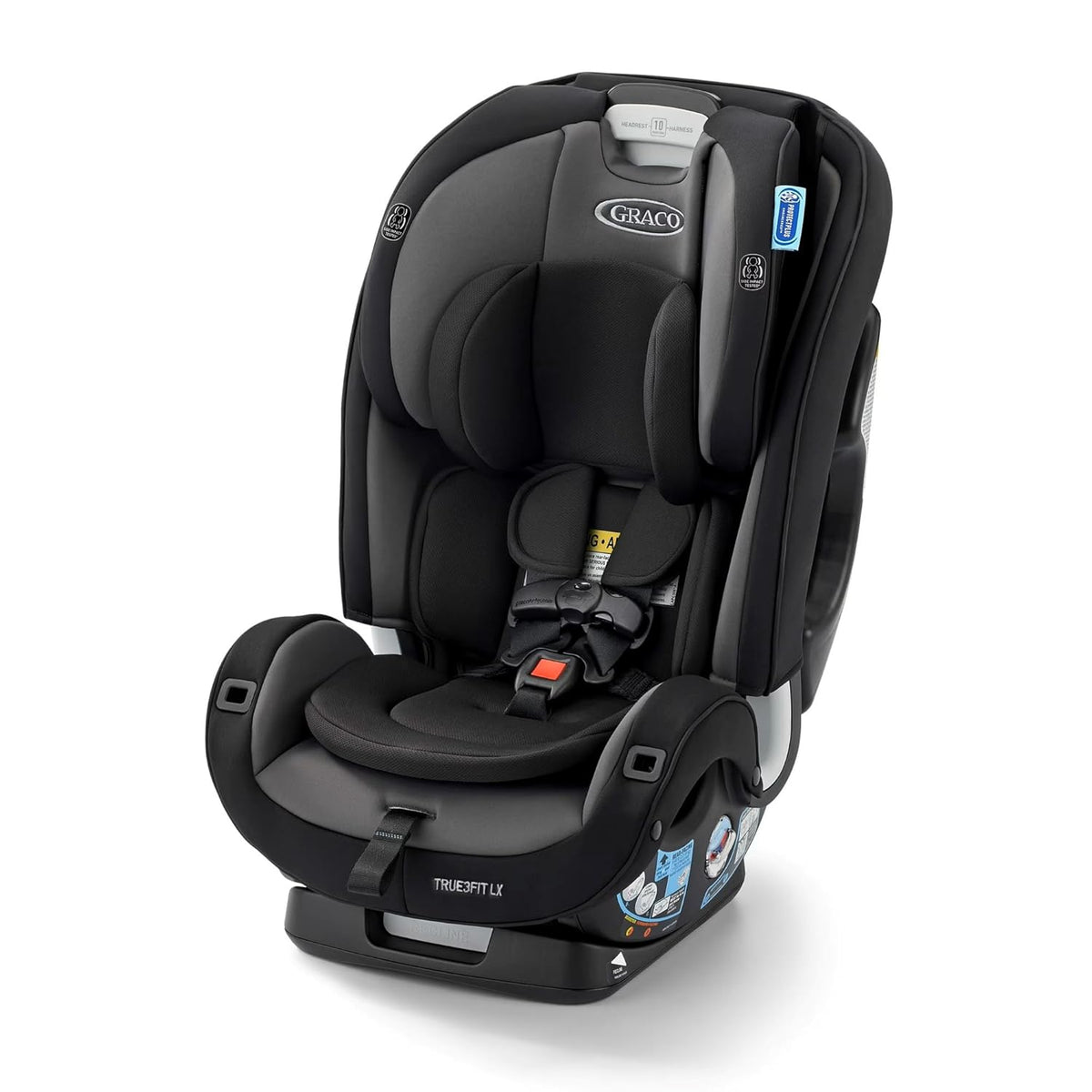 Graco True3Fit LX 3-in-1 Car Seat, Fits 3 Car Seats Across, Gotham (NEW)