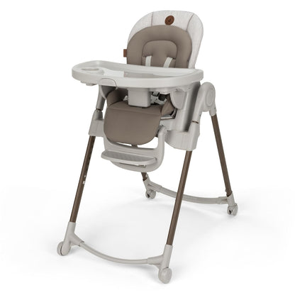 Maxi-Cosi Minla 6-in-1 Foldable High Chair, Classic Truffle (EcoCare Fabric)