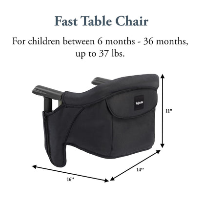 Inglesina Fast Kids Table Chair, fast tray NOT included, Orange (new)