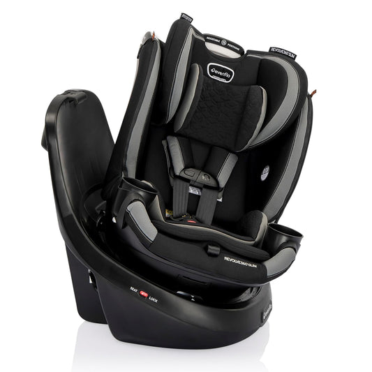 Evenflo Revolve360 Slim 2-in-1 Car Seat(salem black)