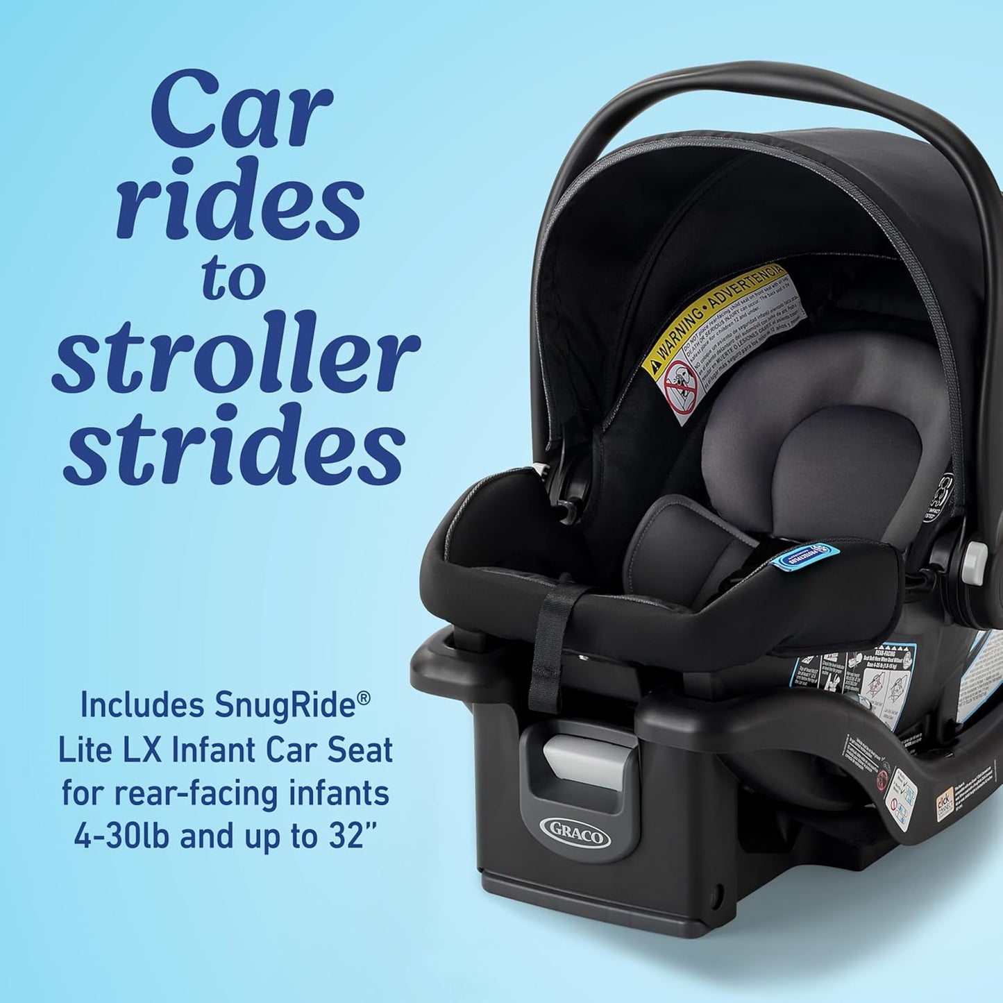 Graco FastAction Fold Jogger Travel System, Gotham