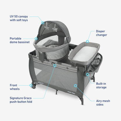 Graco® Pack ‘n Play® Travel Dome™ LX Playard. Maison (Open Box)