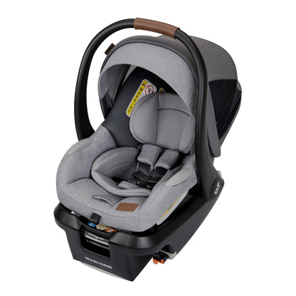 Maxi-Cosi Mico Luxe+ Baby Car Seat: Infant Car Seat with Base, urban wonder