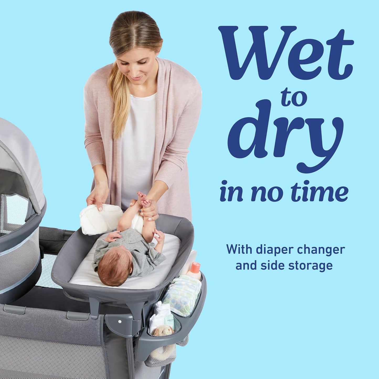Graco Pack ’n Play Travel Dome Playard in Oskar