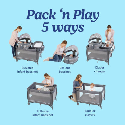 Graco Pack ’n Play Travel Dome Playard in Oskar