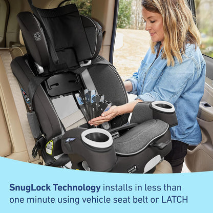 Graco 4EVER DLX SnugLock Grow 4-in-1 Convertible Car Seat - Richland (06/2022)